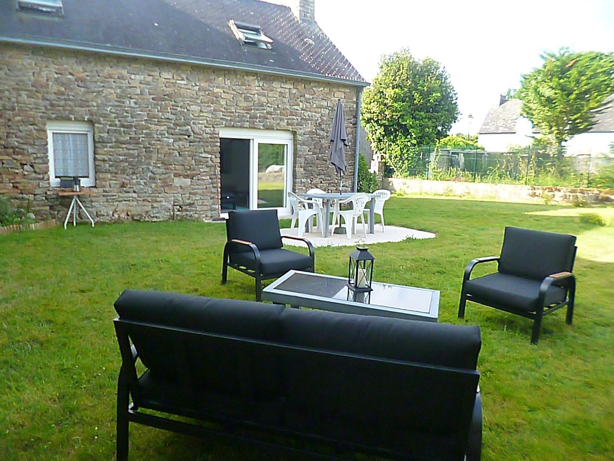 Gite Au Calme Centre Finistere Jardin Clos Trégourez Eksteriør billede